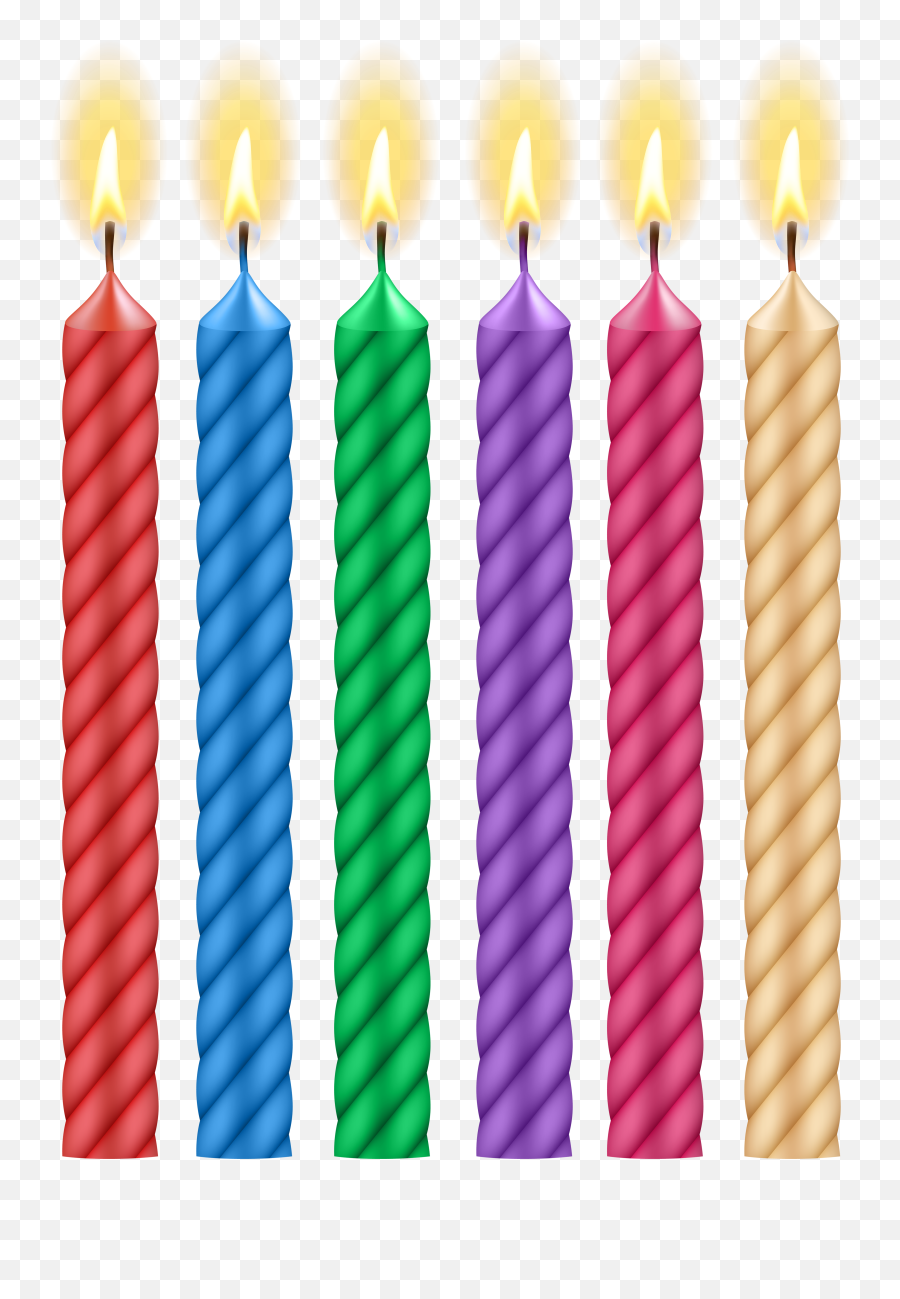 Clipart Birthday Candle Clipart Birthday Candle Transparent - Birthday Transparent Background Candle Png Emoji,Candles Clipart
