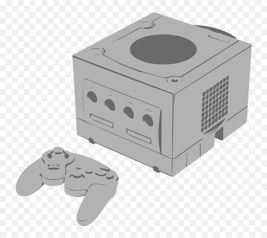 Nintendo Gamecube - Free Vector Graphic On Pixabay Gamecube Console Vector Emoji,Gamecube Logo Png