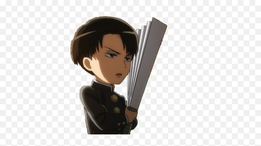 Junior High Levi Png Attack On Titan Attack On Titan Levi - Aot Junior High Levi Fan Emoji,Attack On Titan Logo Png