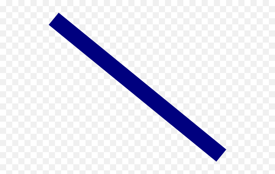 Straight Line Clip Art At Clker - Straight Blue Line Vector Emoji,Line Clipart