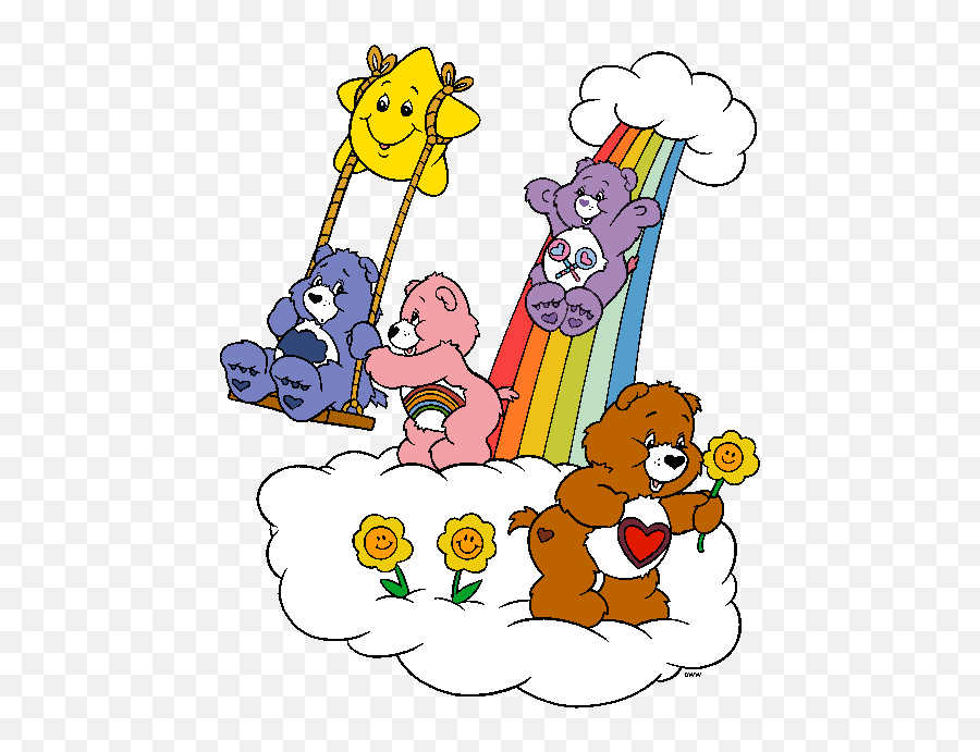 Care Bears Clipart - Capa Para Caderno Dos Ursinhos Carinhosos Emoji,Care Bear Clipart