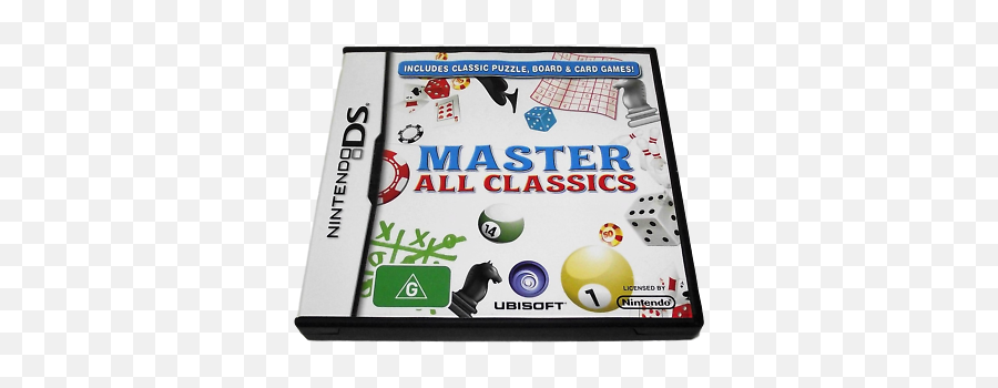 Master All Classics Nintendo Ds 2ds 3ds Game Complete Ebay - Master All Classics Ds Emoji,Nintendo Ds Logo