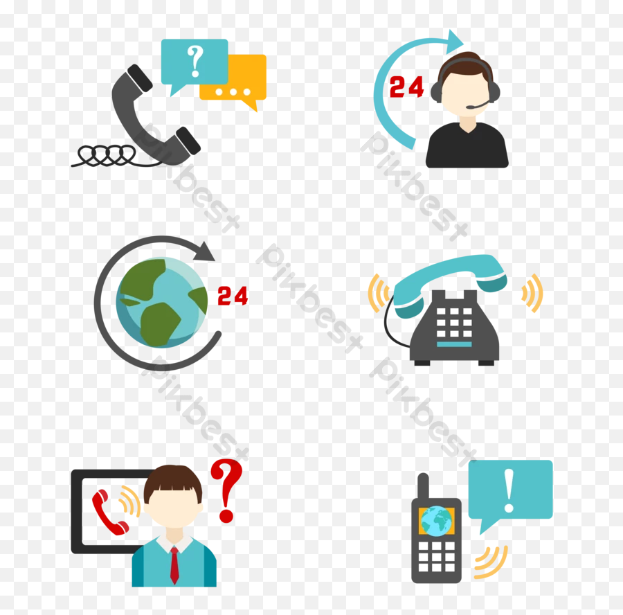 Call Customer Service Icon Ai Design Element Png Images Ai - Customer Icon Emoji,Service Icon Png
