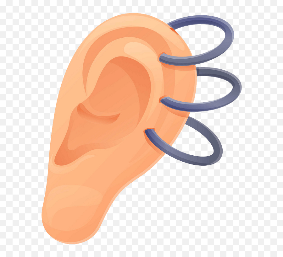 Ear Piercing Clipart Transparent - Clipart World Emoji,Clipart Of Ears