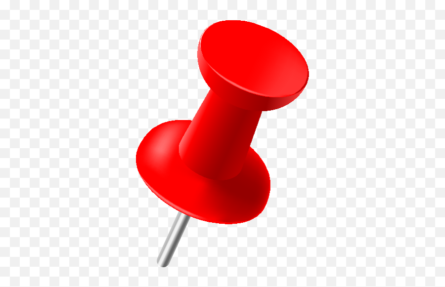 Red Pin Png Download Free Clip Art - Red Pin Emoji,Pin Png