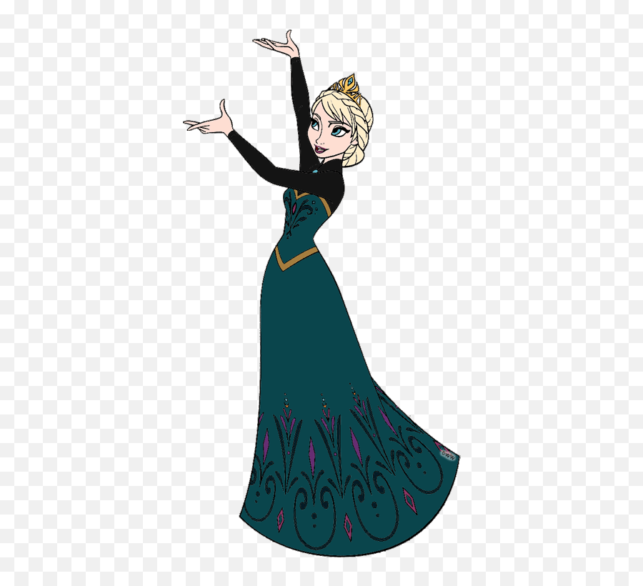 Elsa Clip Art From Frozen - Frozen Queen Elsa Transparent Emoji,Elsa Clipart