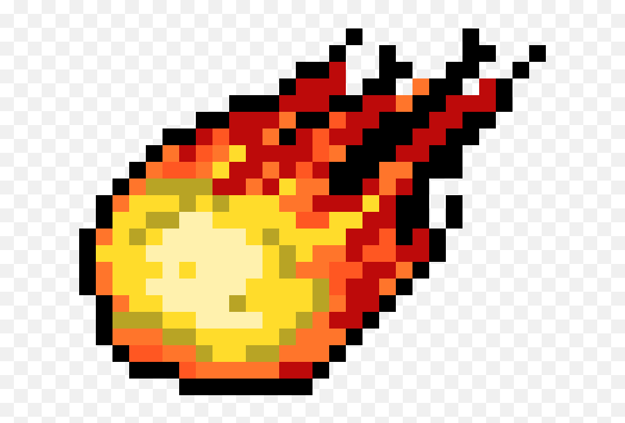 Download Fireball Png Image With No Background - Pixel Fire Ball Png Emoji,Fireball Png