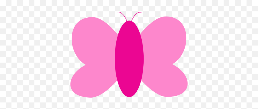 Library Of Hot Pink Png Freeuse Download Png Files - Pink And Hot Pink Butterfly Emoji,Hot Clipart