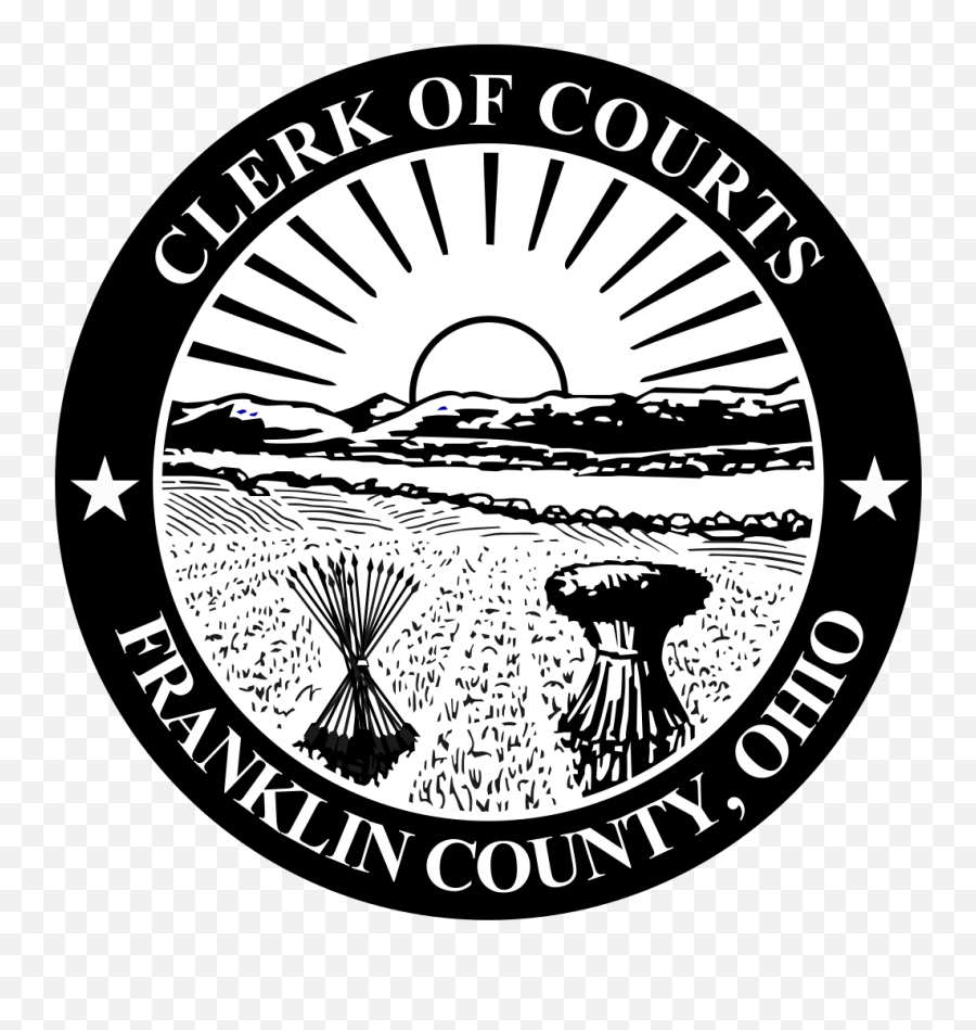 Seal Of Franklin County - Franklin County Clerk Of Courts Logo Emoji,Hoonigan Logo