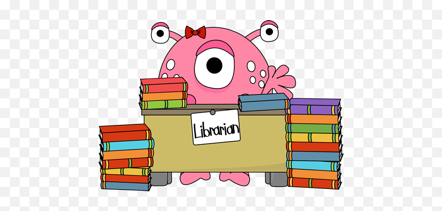 Cute Library Clipart - Clip Art Librarian Emoji,Library Clipart