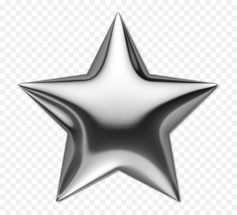 Silver Star Transparent Background Png Play - Silver Transparent Background Emoji,Star Platinum Transparent