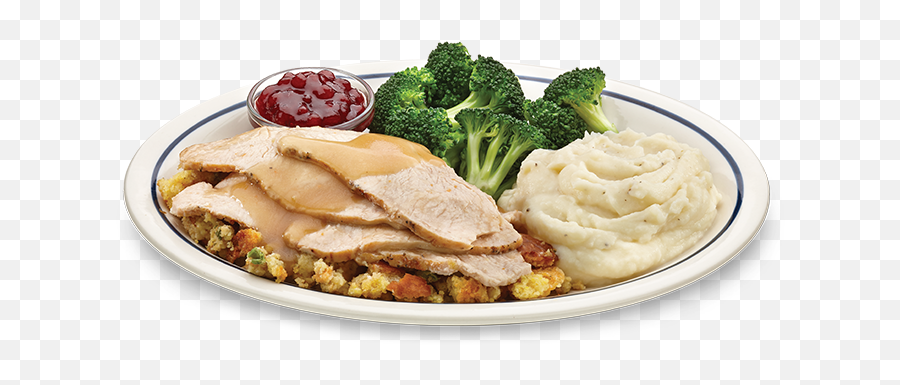 Thanksgiving Dinner Plate Png U0026 Free Thanksgiving Dinner - Turkey Mashed Potatoes Png Emoji,Cooked Turkey Clipart