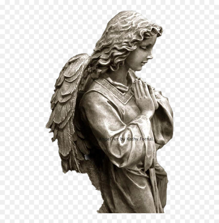 Angel Praying Png High Quality Image Png All - Angel Praying Statue Png Emoji,Praying Png