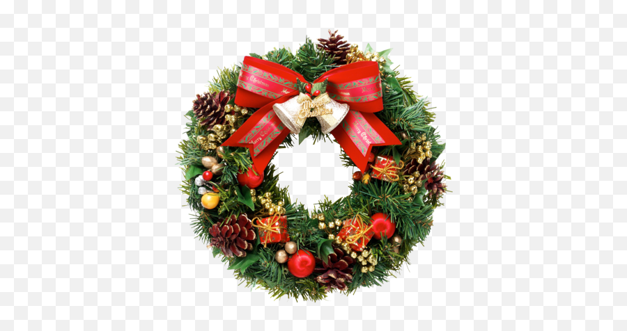 Christmas Wreath Clipart Hq Png Image - Christmas Wreath Hi Res Emoji,Christmas Wreath Clipart