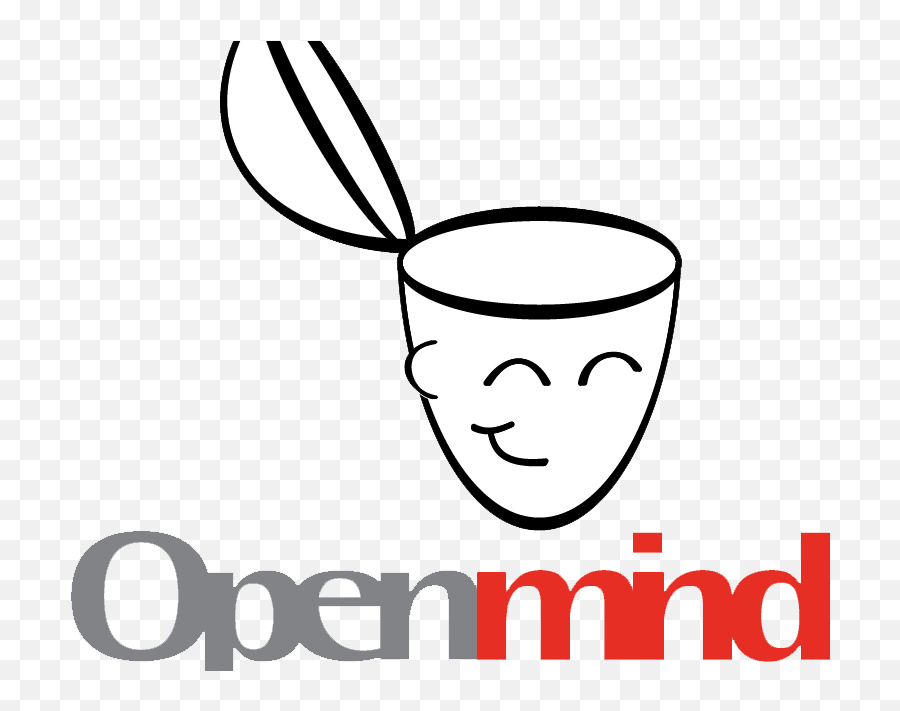 Open Mind Clipart - Mind Cartoon Black And White Emoji,Mind Clipart