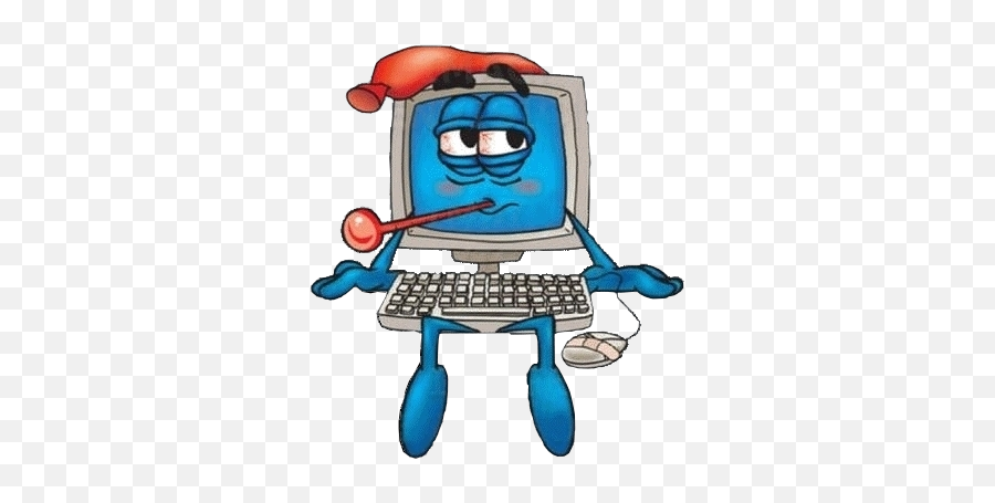 Sick Computer Png - Clipart Best Emoji,Sick Person Clipart