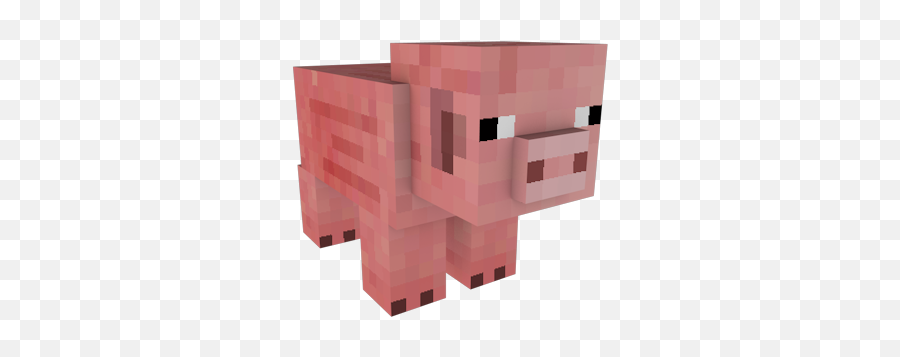 Minecraft Clipart Pig - Transparent Minecraft Pig Png Emoji,Minecraft Clipart