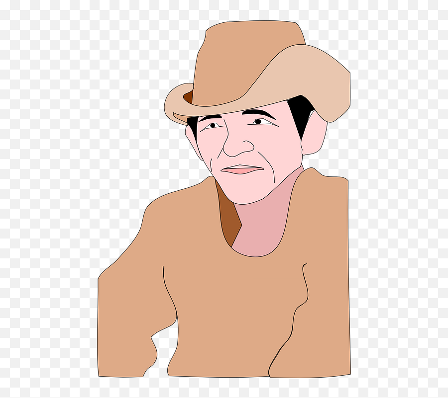 Gaucho Cowboy Farmer Wild Emoji,Wild West Clipart
