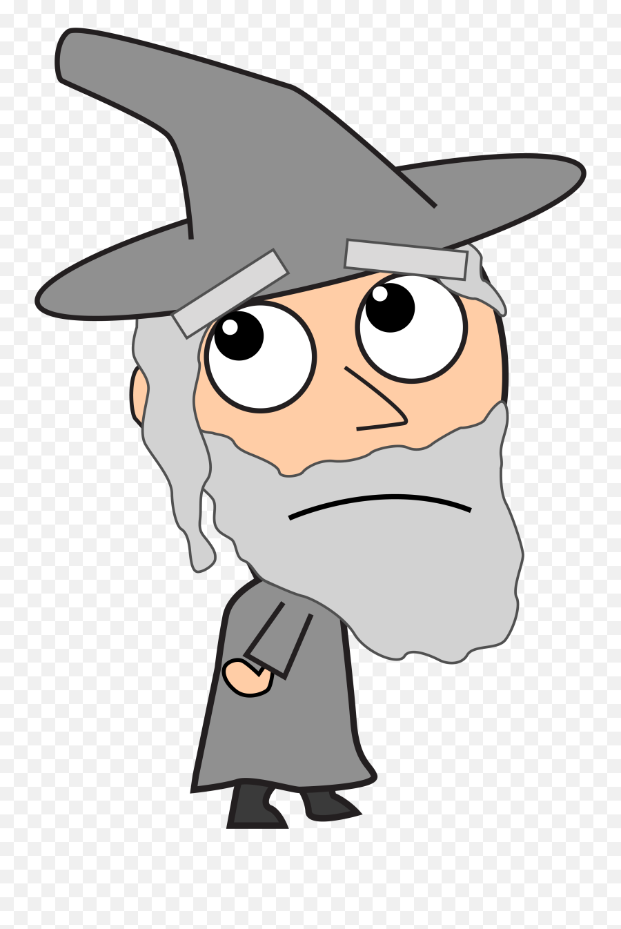 Gandalf Hat Png - To Illustrate The Simple Difference Emoji,Cartoon Hat Png