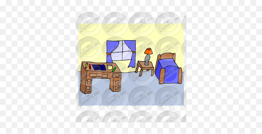 Bedroom Picture For Classroom Therapy - Furniture Style Emoji,Bedroom Clipart