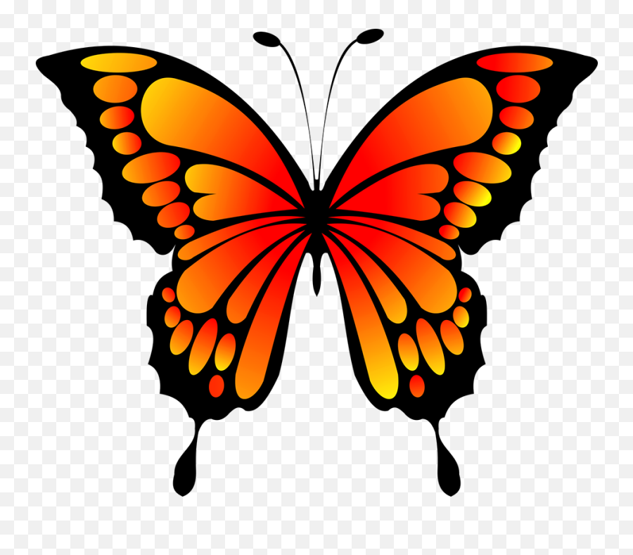 Butterfly Clipart Emoji,Butterflies And Flowers Clipart