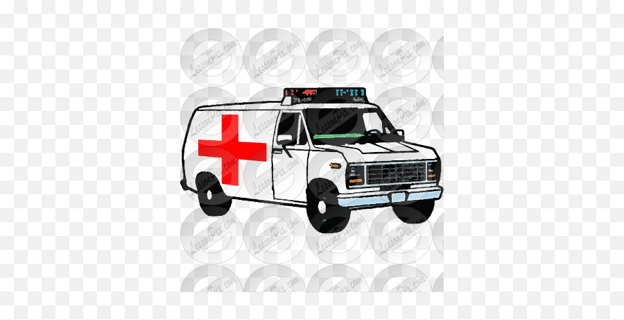 Ambulance Picture For Classroom Therapy Use - Great Emoji,Ems Clipart