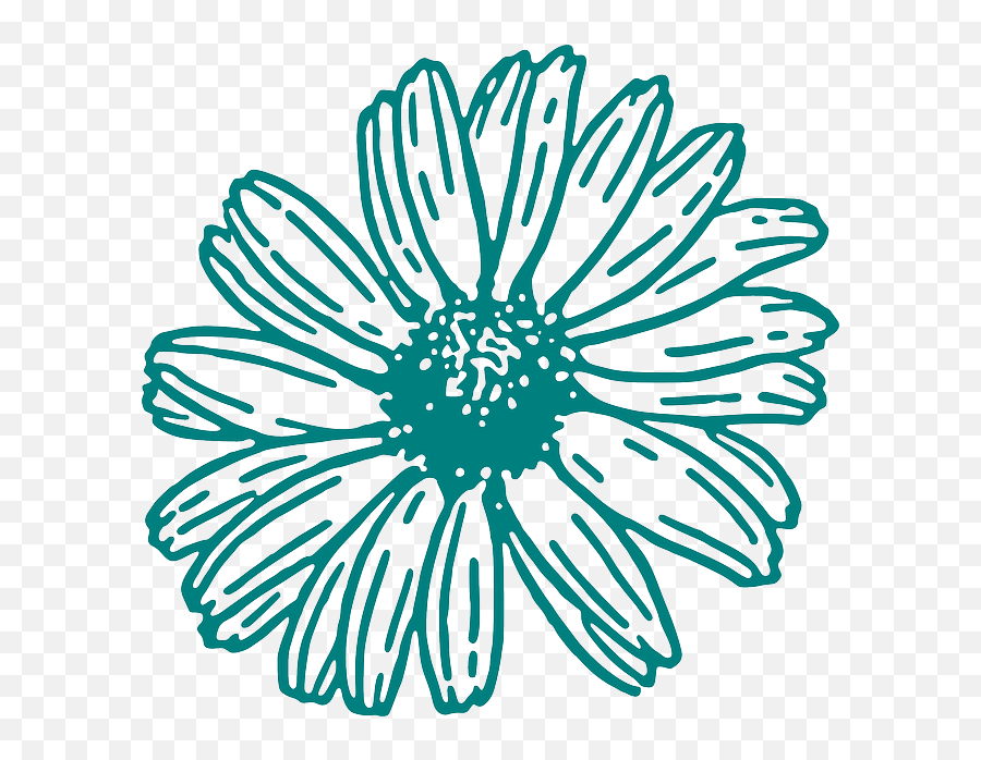 Download Flower Svg Flower Outline Flower Clipart Emoji,Black Flower Clipart