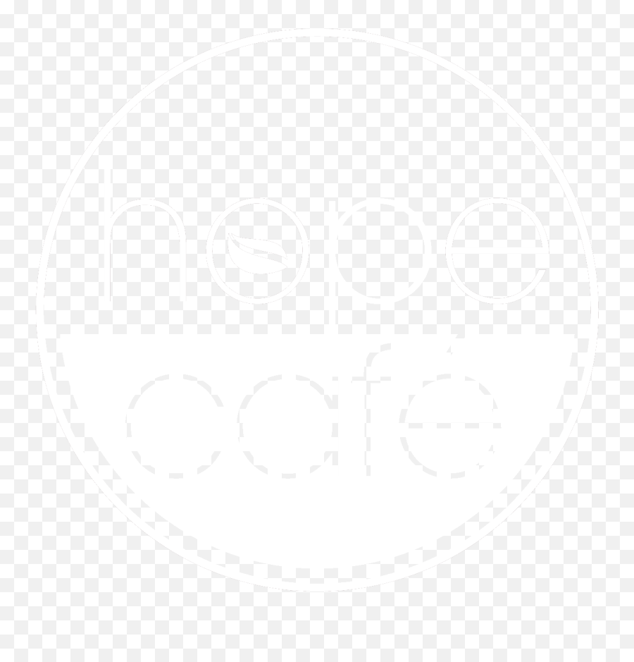 Cafe - Logowhite Hope Church Nottingham Hope Logo For Cafe Emoji,Cafe Logo