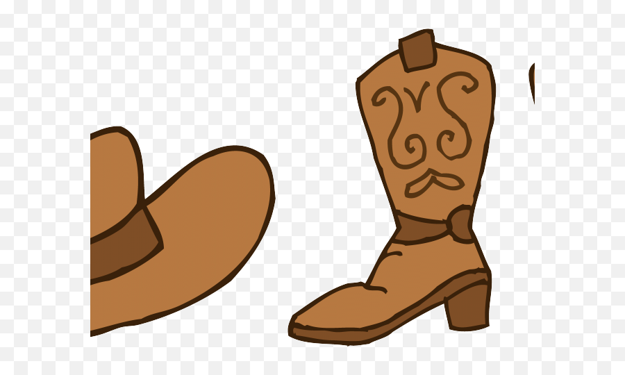 Cowboy Boot Png - Cowgirl Clipart Brown Cowboy Boot Cowboy Cowboy Boot Emoji,Boots Clipart