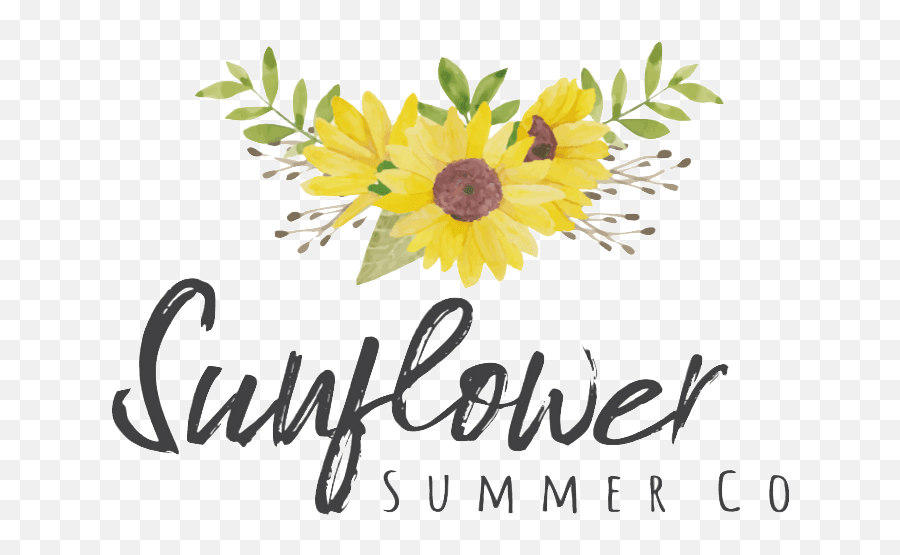 Sunflower Summer Co Home - Floral Emoji,Sunflower Logo