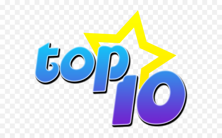 Top 10 Logo - Logo Of Top 10 Emoji,Top Logo