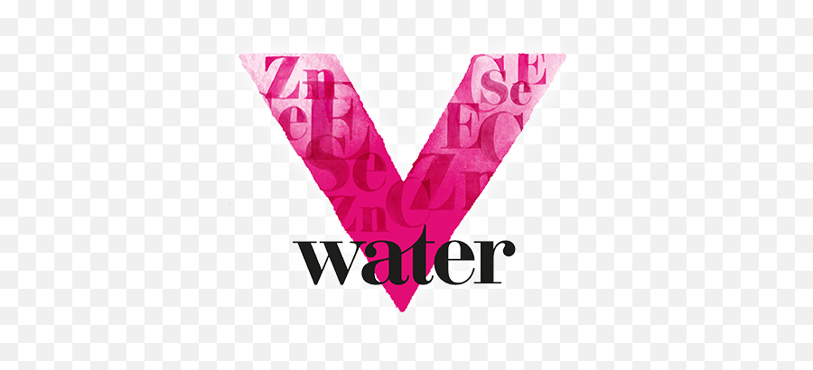 V Water - Girly Emoji,V Logo