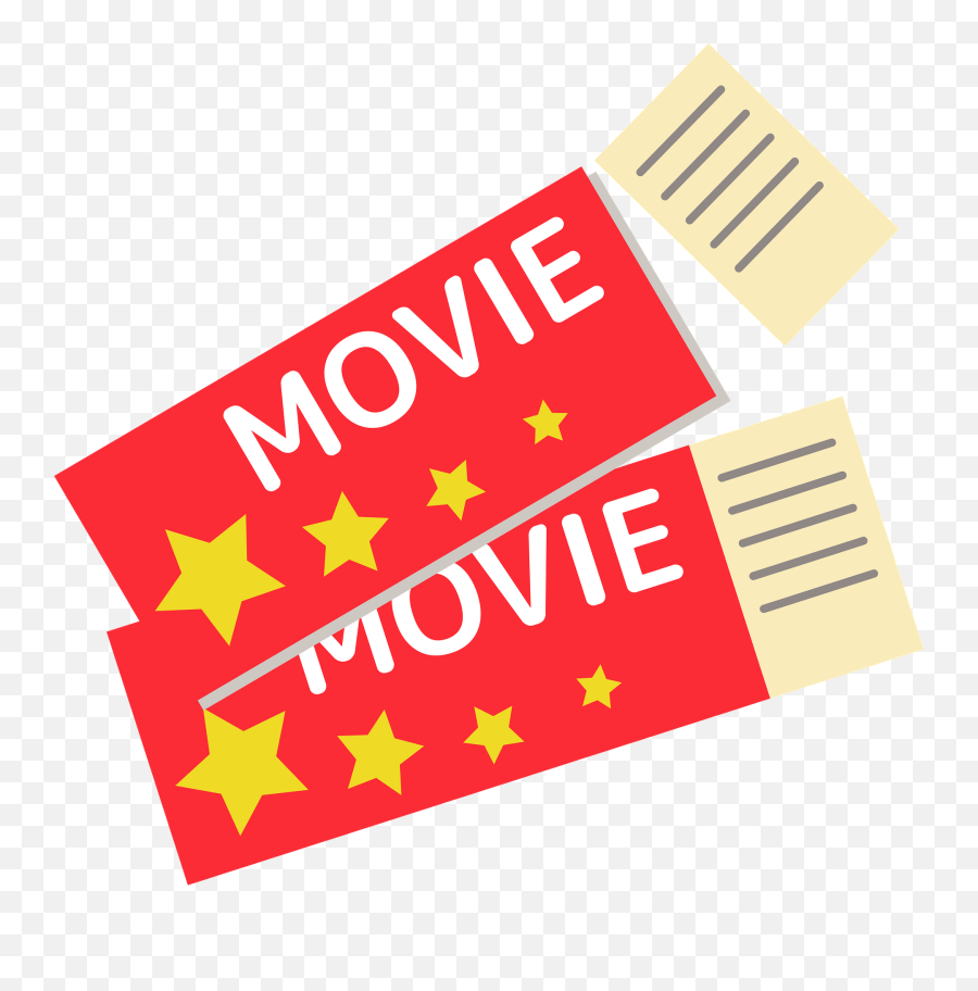 Movie Ticket Clipart - Clip Art Movie Ticket Emoji,Movie Clipart