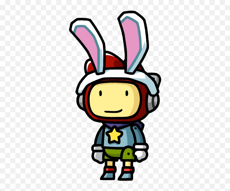 Bunny Ears Scribblenauts Wiki Fandom - Maxwell Scribblenauts Png Emoji,Bunny Ears Clipart