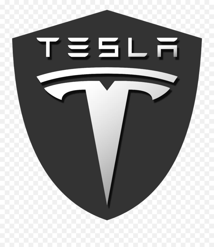 Tesla Brown 3d Shield With White Logo Png Images Tesla 3d Emoji,Sheild Logo