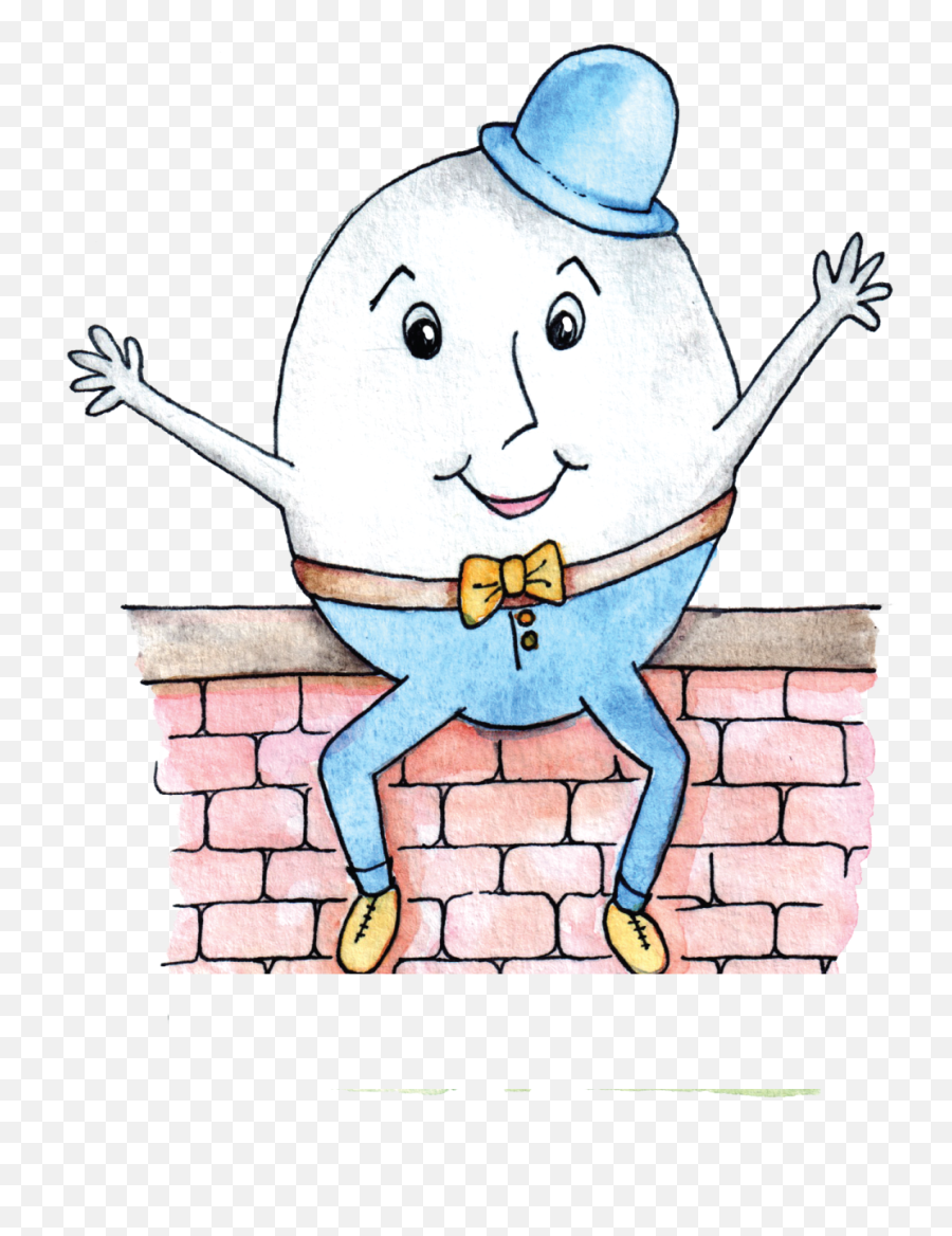 Humpty Dumpty Nursery Rhyme Clipart - Humpty Dumpty Drawing Emoji,Hayride Clipart