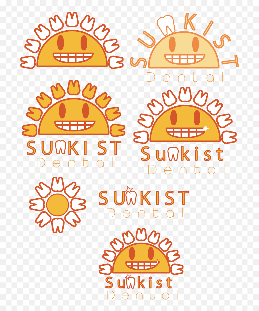 Logo Work - Dot Emoji,Sunkist Logo