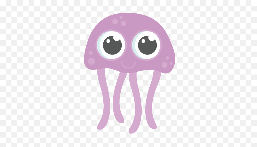 Free Ocean Jellyfish Cliparts Download - Cute Jellyfish Clipart Transparent Background Emoji,Jellyfish Clipart