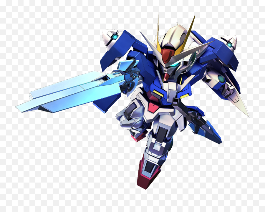 00 Gundam Cross Rays - Gundam 00 Sd Cross Rays Swords Emoji,Gundam Png
