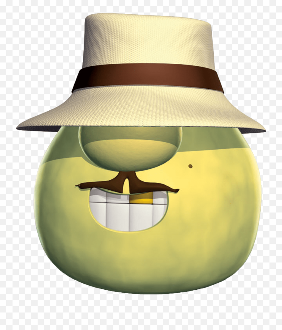 Mr Lunt Pnglib U2013 Free Png Library - Veggie Tales Characters Emoji,Fedora Transparent Background