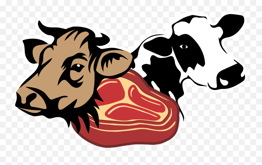 Meta - Stickalz Llc Cow Head Vinyl Wall Art Decal Sticker Clipart Of A Cow Cow Meat Emoji,Cow Head Png