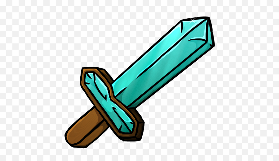 Minecraft Clipart - Minecraft Sword Icon Emoji,Minecraft Clipart