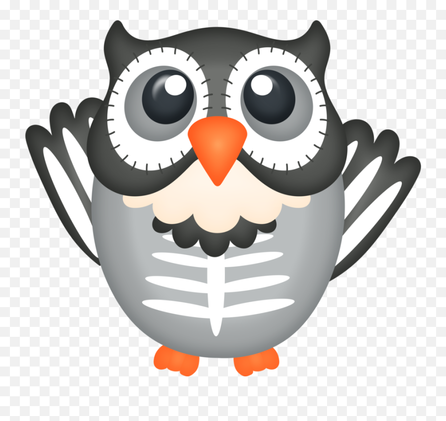Patiaraujobooelements 10png Halloween Owl Halloween Emoji,Christmas Owl Clipart