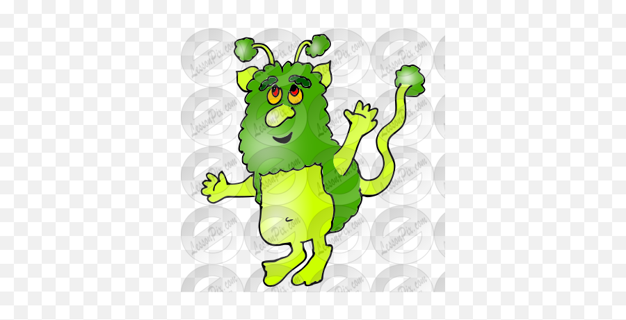 Monster Picture For Classroom Therapy Use - Great Monster Emoji,Beast Clipart