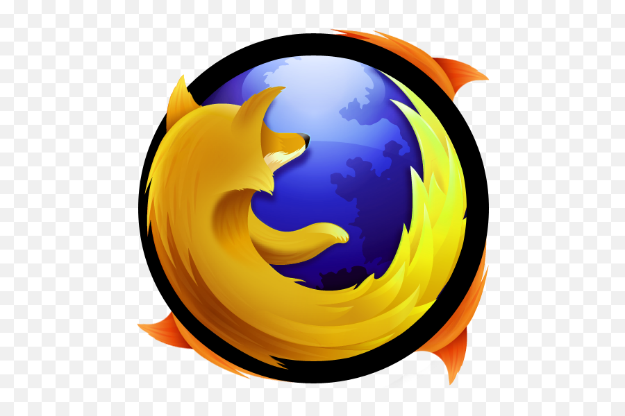 Yellowlogofontbrandgraphicsrectangleicon 65523 - Free Emoji,Mozilla Firefox Logo