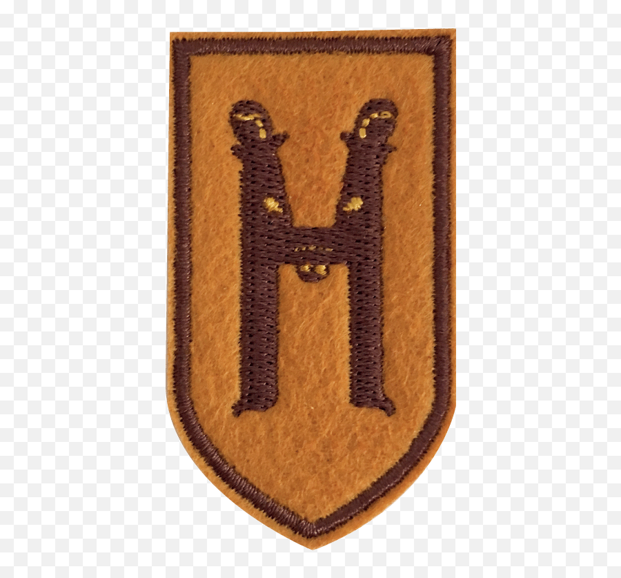Hufflepuff House Crest Embroidered Patch - Harry Potter And The Cursed Child House Crests Emoji,Hufflepuff Logo
