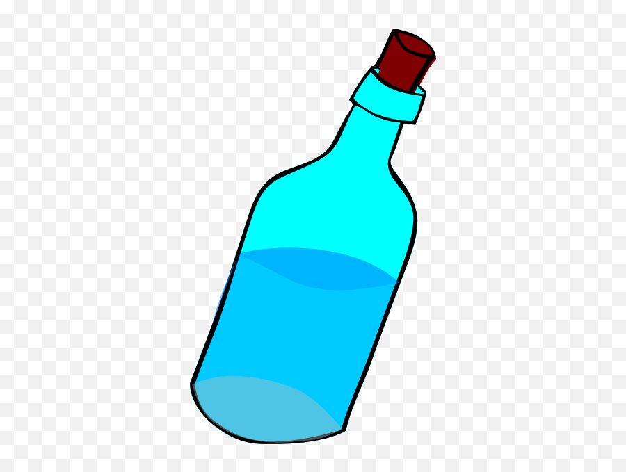 Best Water Bottle Clipart - Glass Bottle Of Water Clipart Emoji,Bottle Clipart