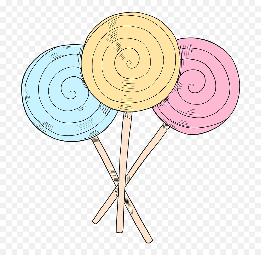 Lollipop Clipart - Solid Emoji,Lollipop Clipart