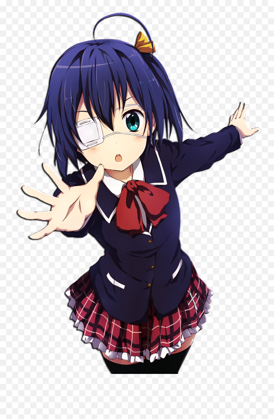 Download Anime Free Png Transparent - Love Chunibyo Other Delusions Rikka Emoji,Anime Png