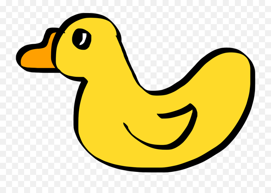 Yellow Bath Duck - Free Image On Pixabay Emoji,Rubber Duck Clipart